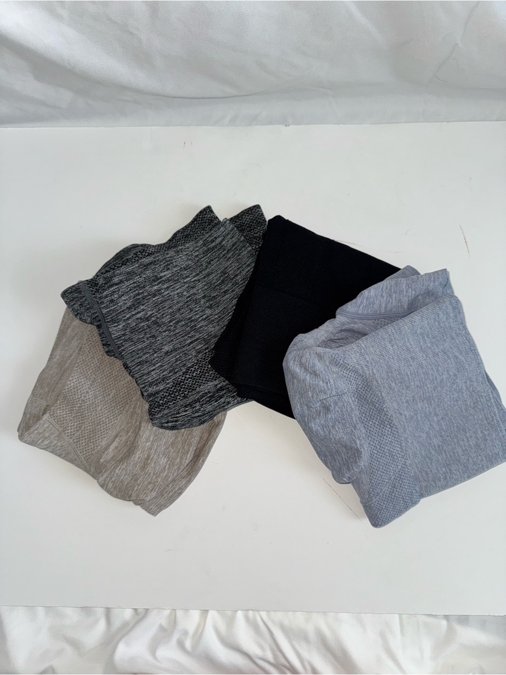 Ladies compression biker shorts, size L - 4 pack
